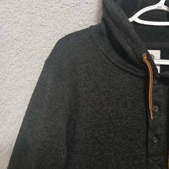 Element Highland Henley Pullover Sweatshirt‎ Size L Hoodie Winter Cozy - Picture 8 of 14